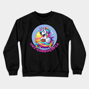 Unicorn Easter festival Crewneck Sweatshirt